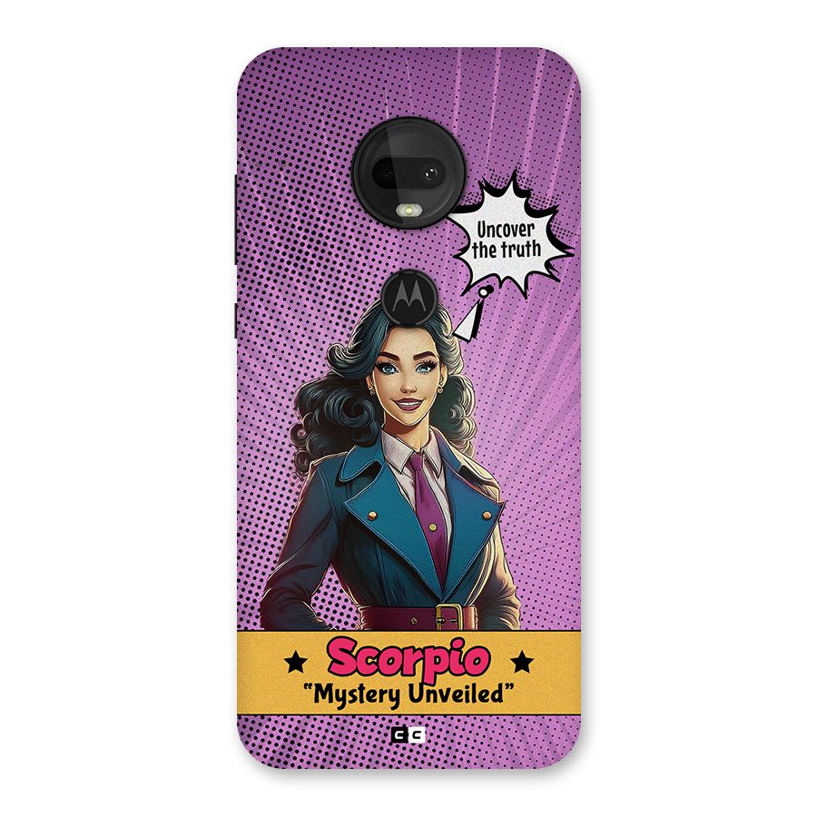 Scorpio Mystery Back Case for Moto G7