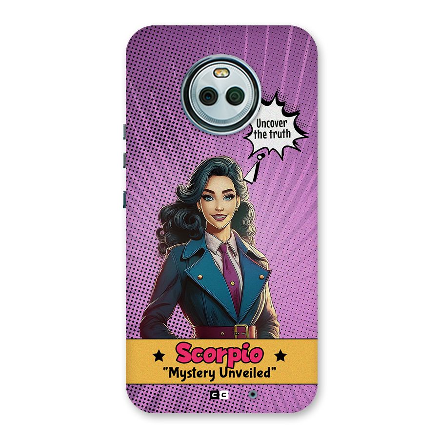 Scorpio Mystery Back Case for Moto X4