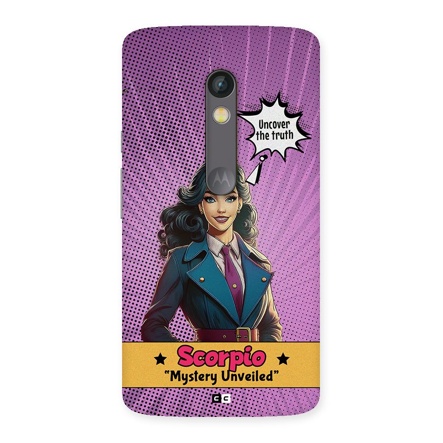 Scorpio Mystery Back Case for Moto X Play