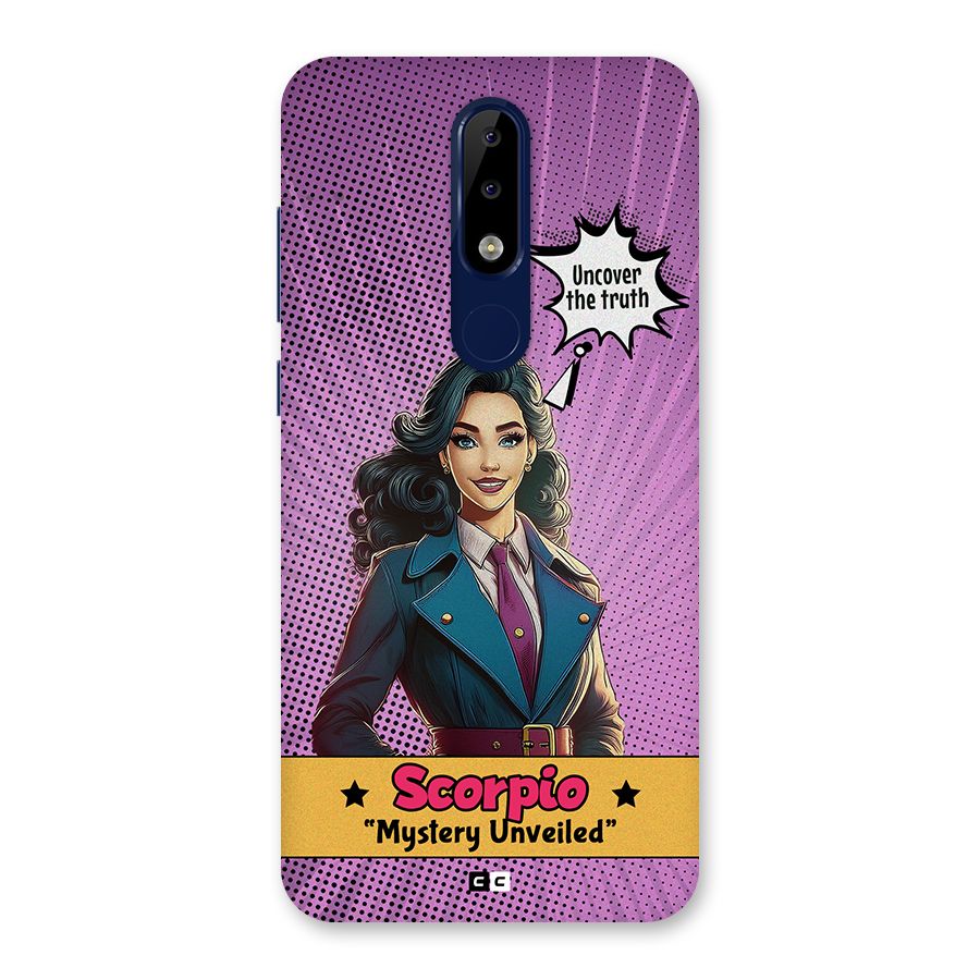 Scorpio Mystery Back Case for Nokia 5.1 Plus