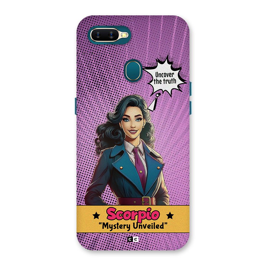 Scorpio Mystery Back Case for Oppo A12