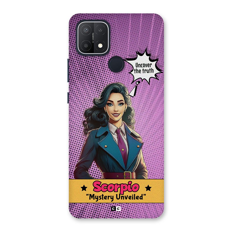 Scorpio Mystery Back Case for Oppo A15s