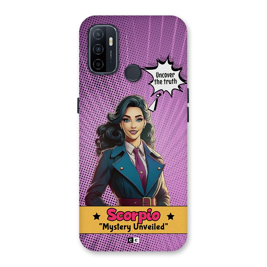 Scorpio Mystery Back Case for Oppo A32