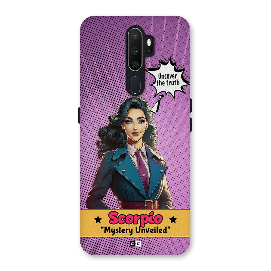 Scorpio Mystery Back Case for Oppo A5 (2020)