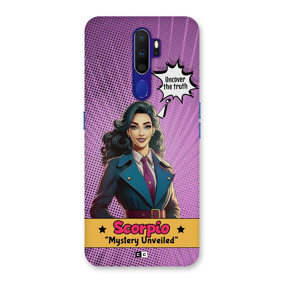 Scorpio Mystery Back Case for Oppo A9 (2020)