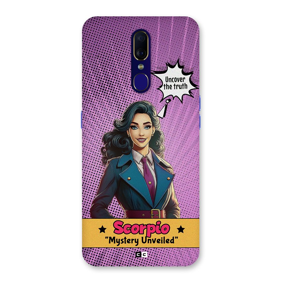 Scorpio Mystery Back Case for Oppo F11