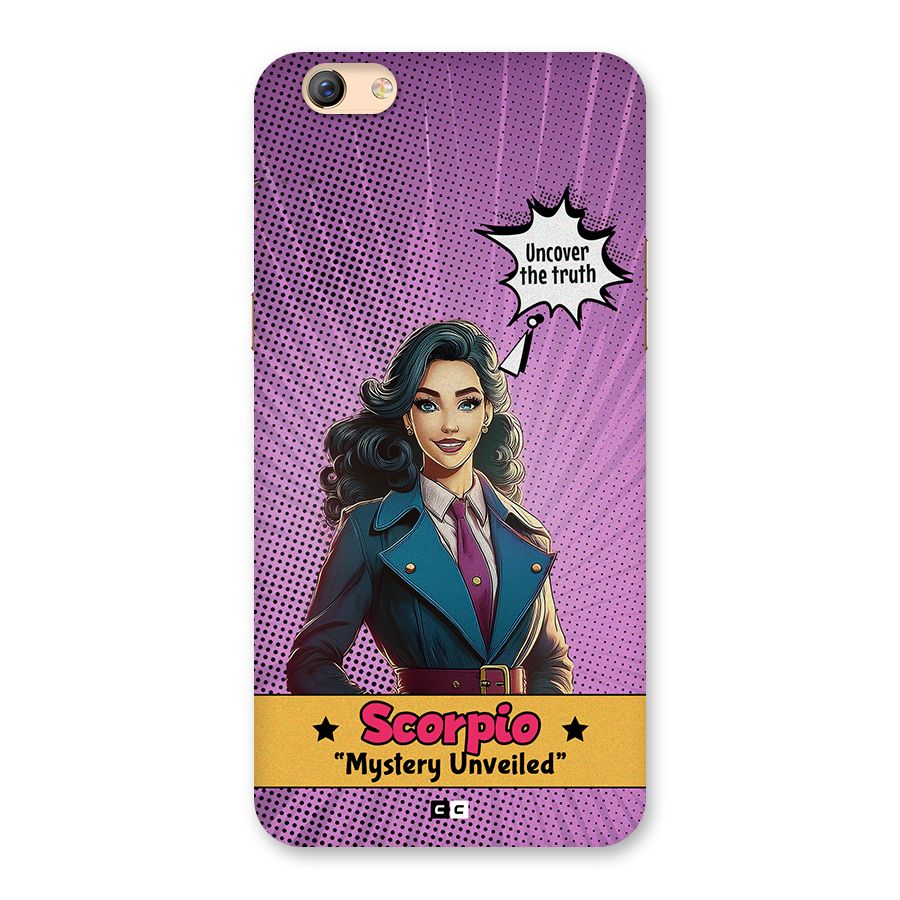 Scorpio Mystery Back Case for Oppo F3 Plus