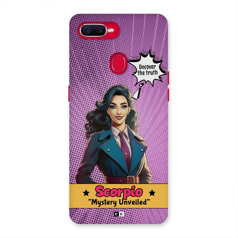 Scorpio Mystery Back Case for Oppo F9 Pro
