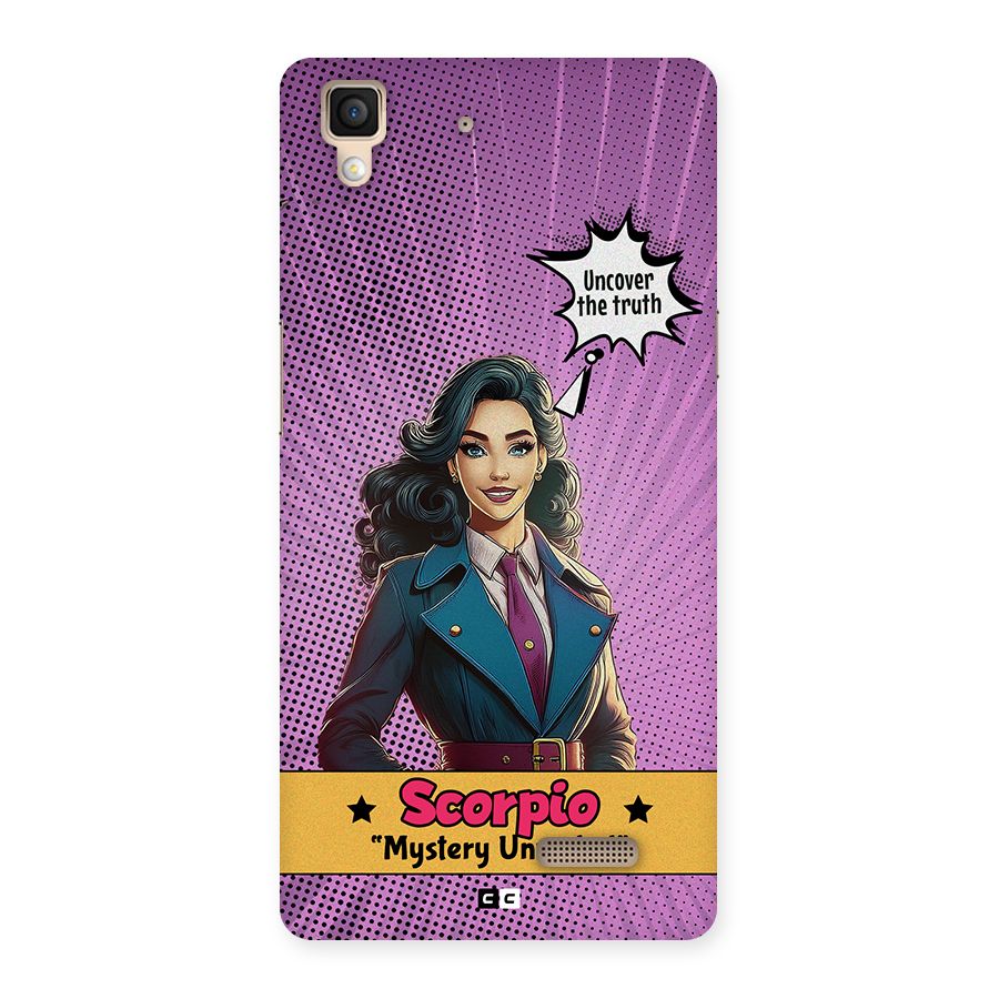 Scorpio Mystery Back Case for Oppo R7