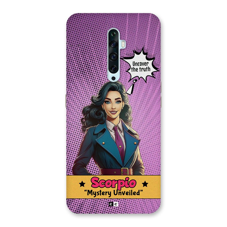 Scorpio Mystery Back Case for Oppo Reno2 F