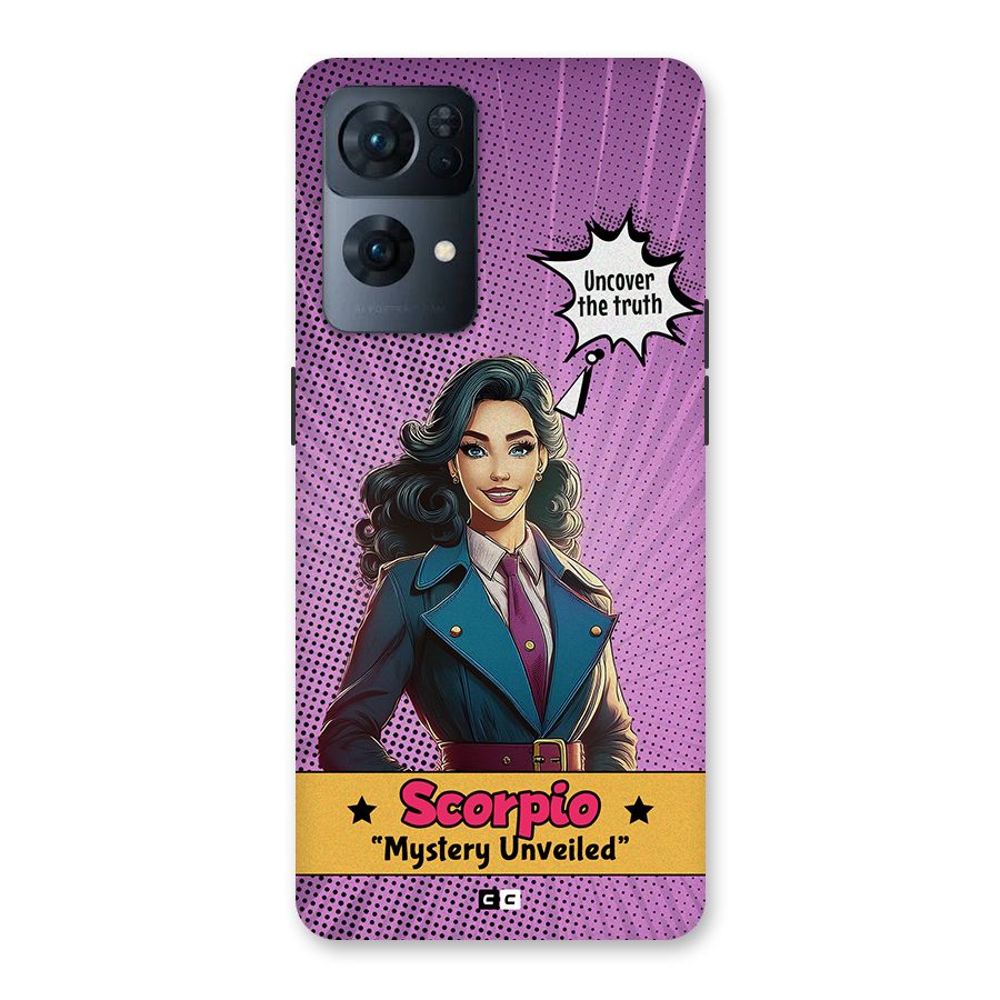 Scorpio Mystery Back Case for Oppo Reno7 Pro 5G