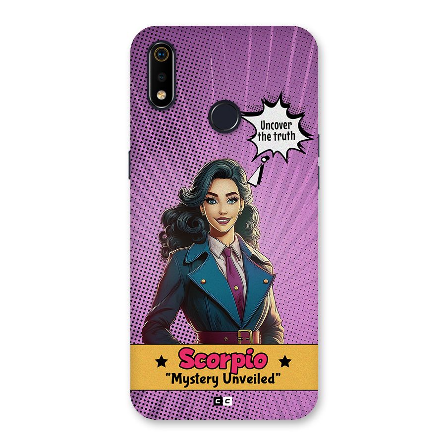Scorpio Mystery Back Case for Realme 3i