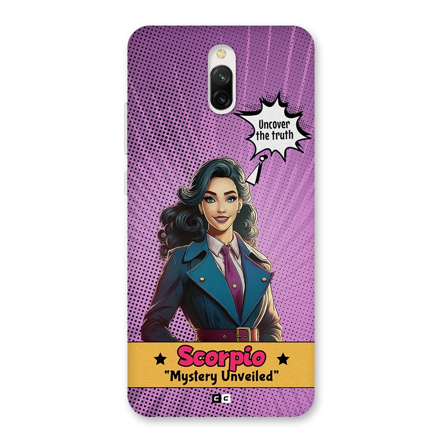 Scorpio Mystery Back Case for Redmi 8A Dual