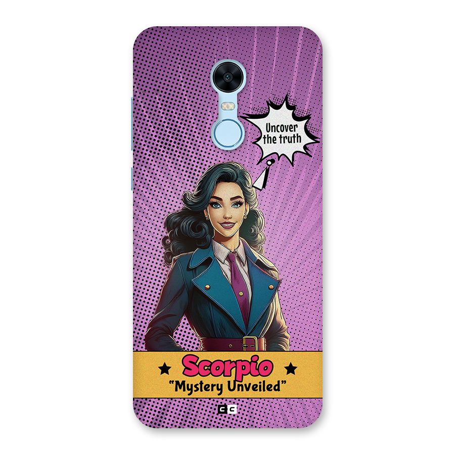 Scorpio Mystery Back Case for Redmi Note 5