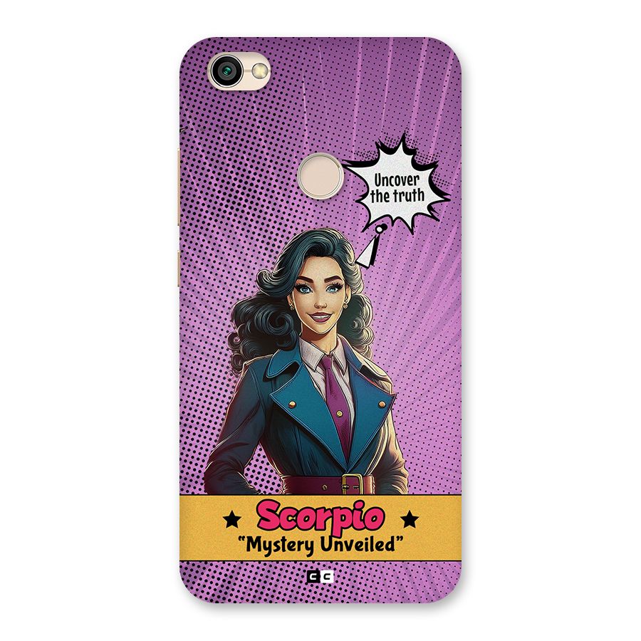Scorpio Mystery Back Case for Redmi Y1 2017