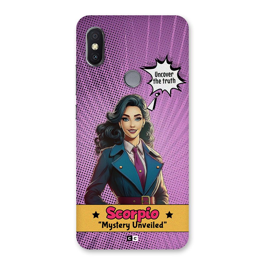 Scorpio Mystery Back Case for Redmi Y2