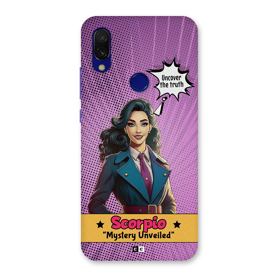 Scorpio Mystery Back Case for Redmi Y3