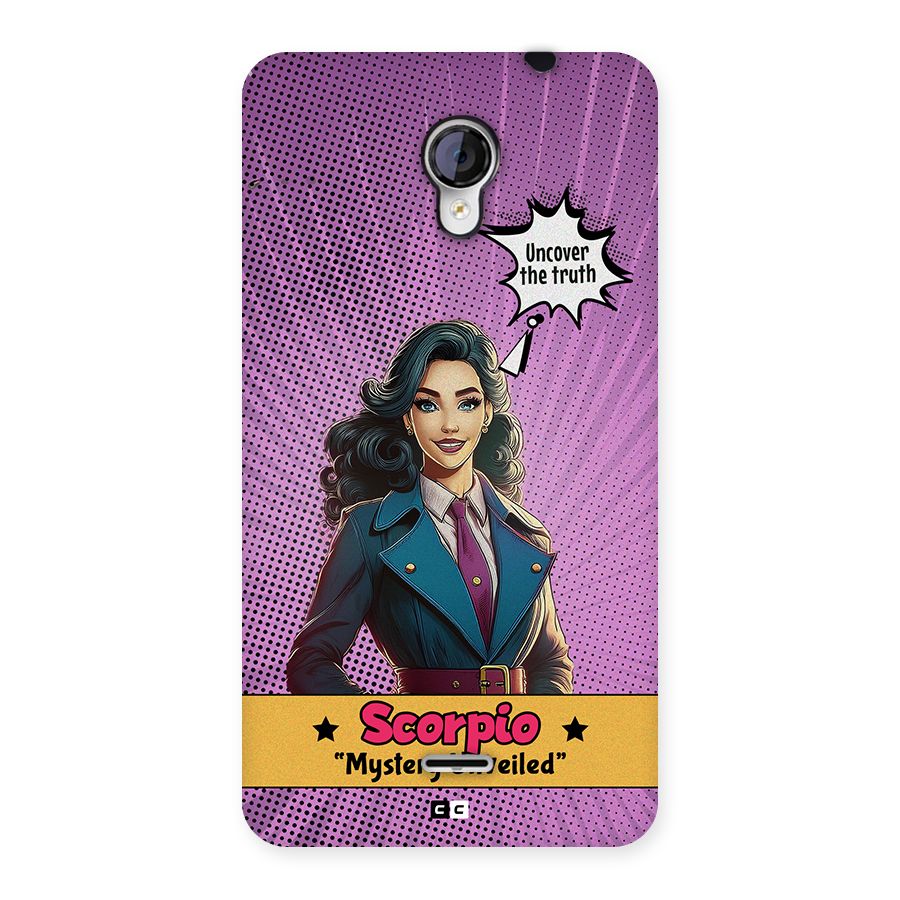 Scorpio Mystery Back Case for Unite 2 A106