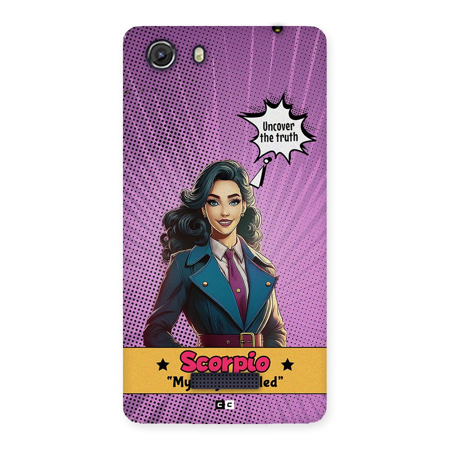 Scorpio Mystery Back Case for Unite 3