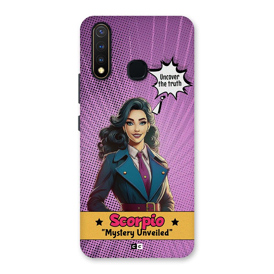 Scorpio Mystery Back Case for Vivo U20