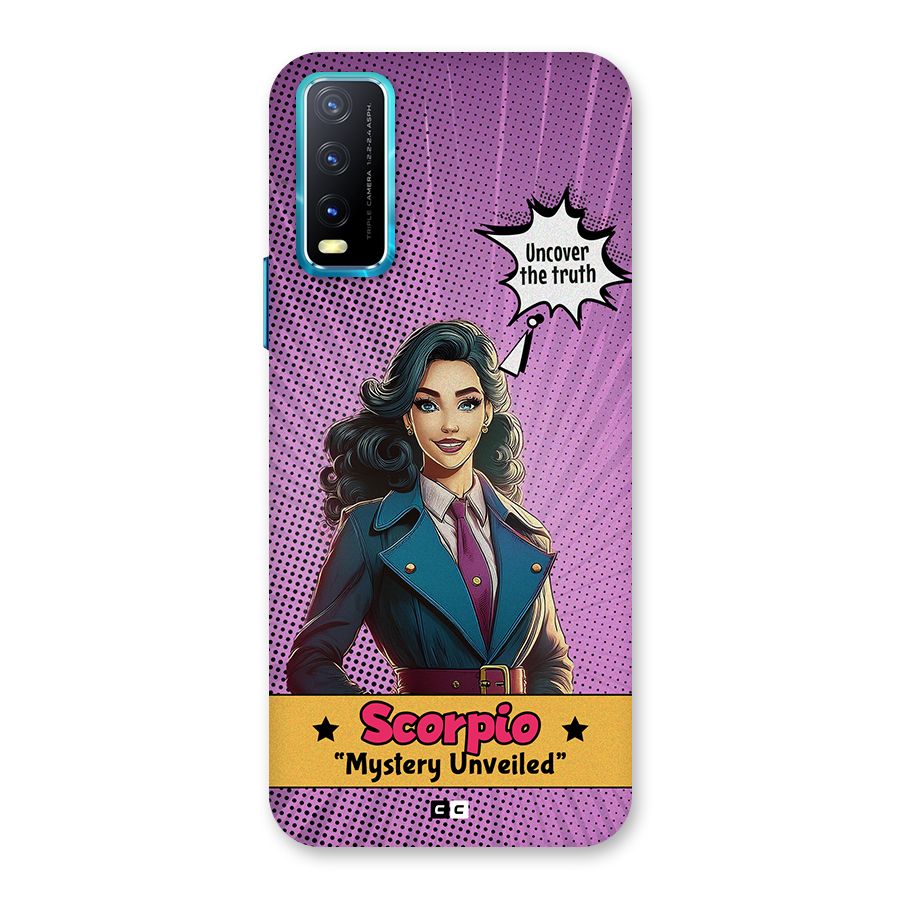 Scorpio Mystery Back Case for Vivo Y20G