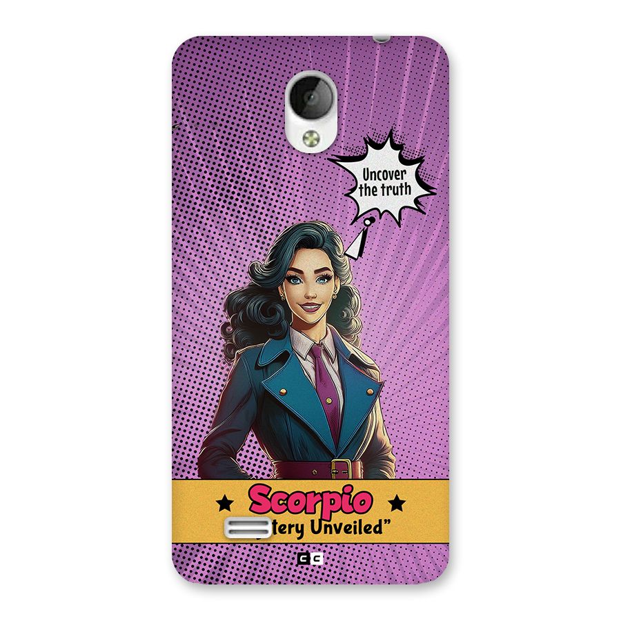 Scorpio Mystery Back Case for Vivo Y21