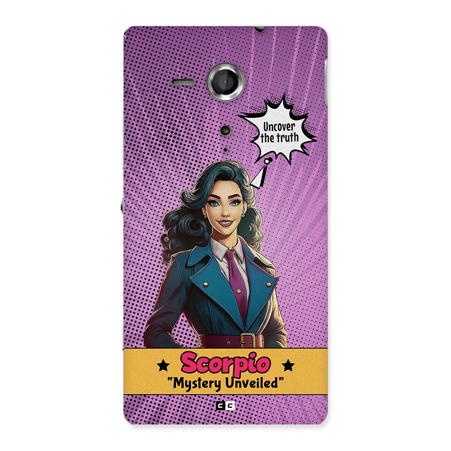 Scorpio Mystery Back Case for Xperia Sp