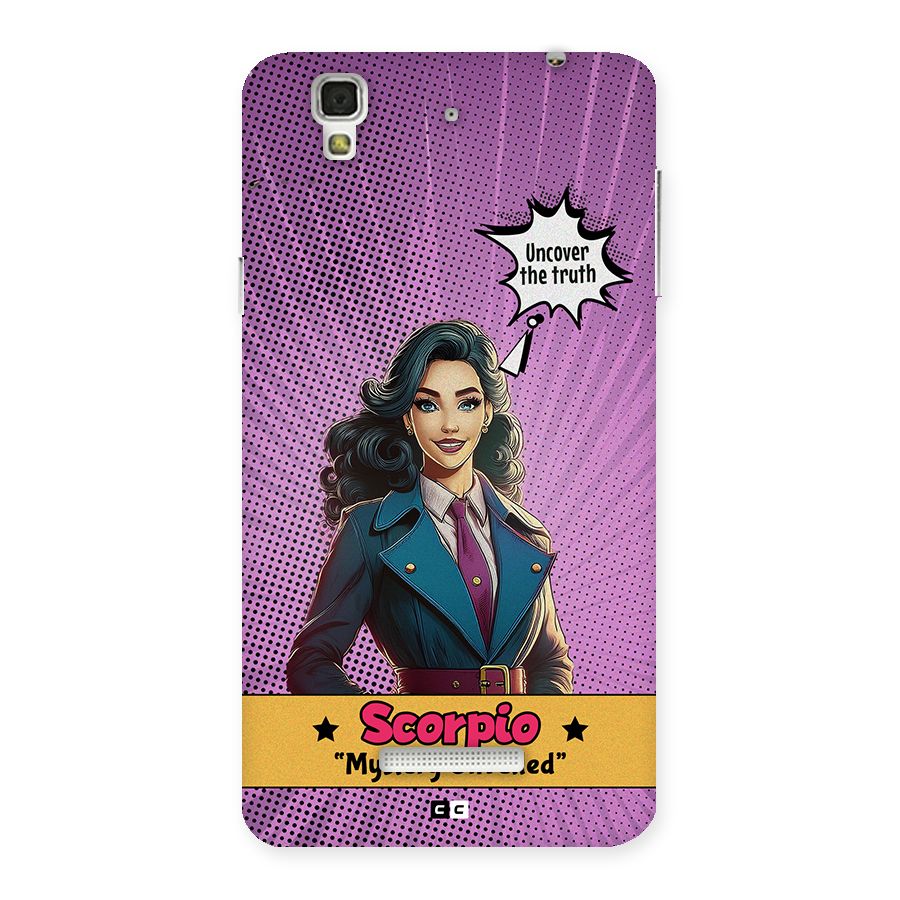Scorpio Mystery Back Case for YU Yureka Plus