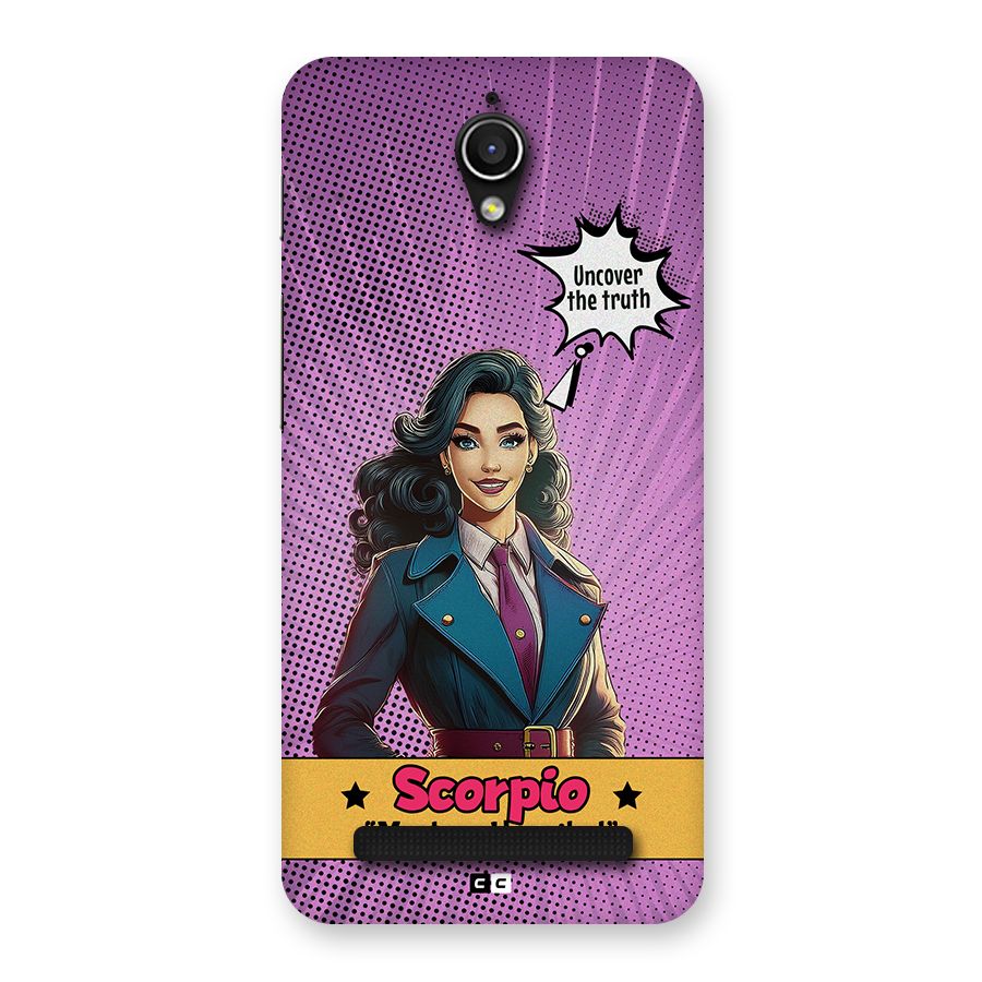 Scorpio Mystery Back Case for Zenfone Go