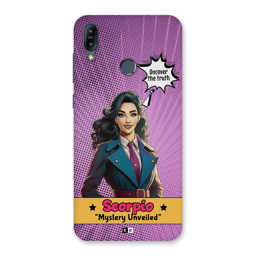 Scorpio Mystery Back Case for Zenfone Max M2