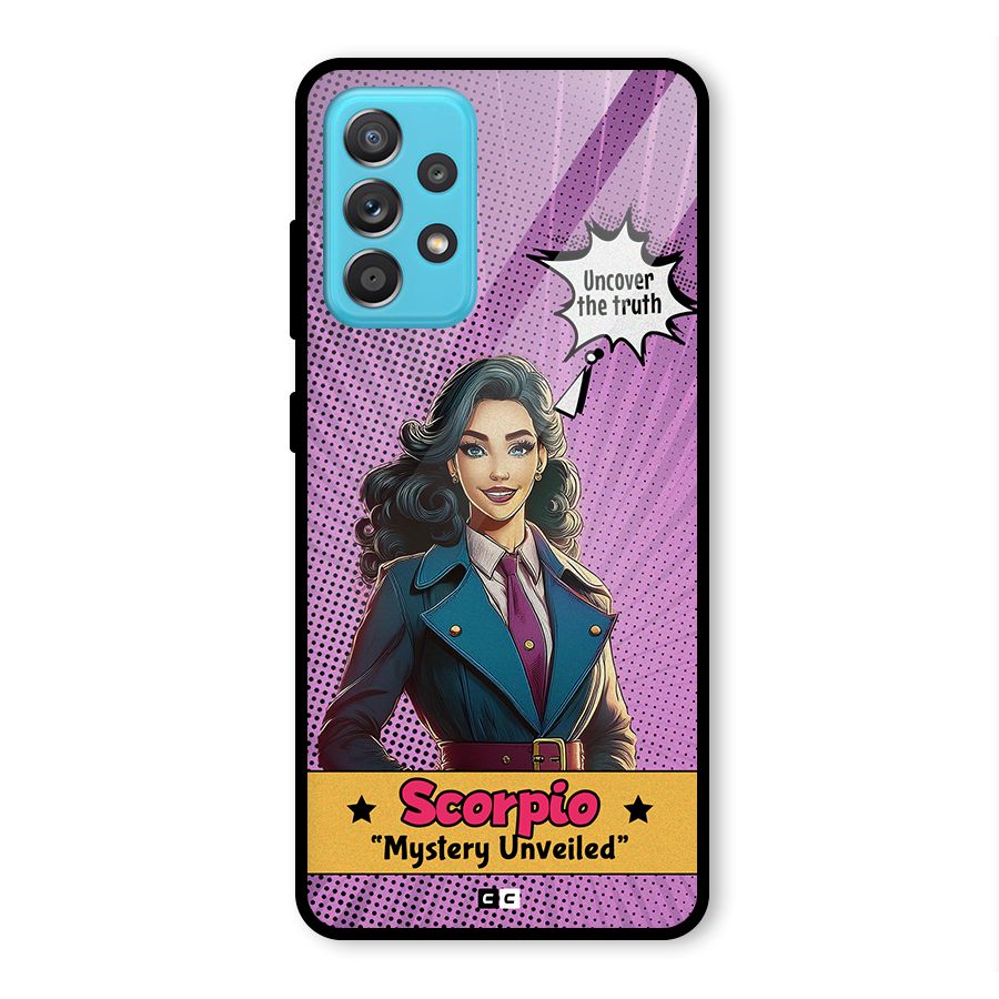 Scorpio Mystery Glass Back Case for Galaxy A52