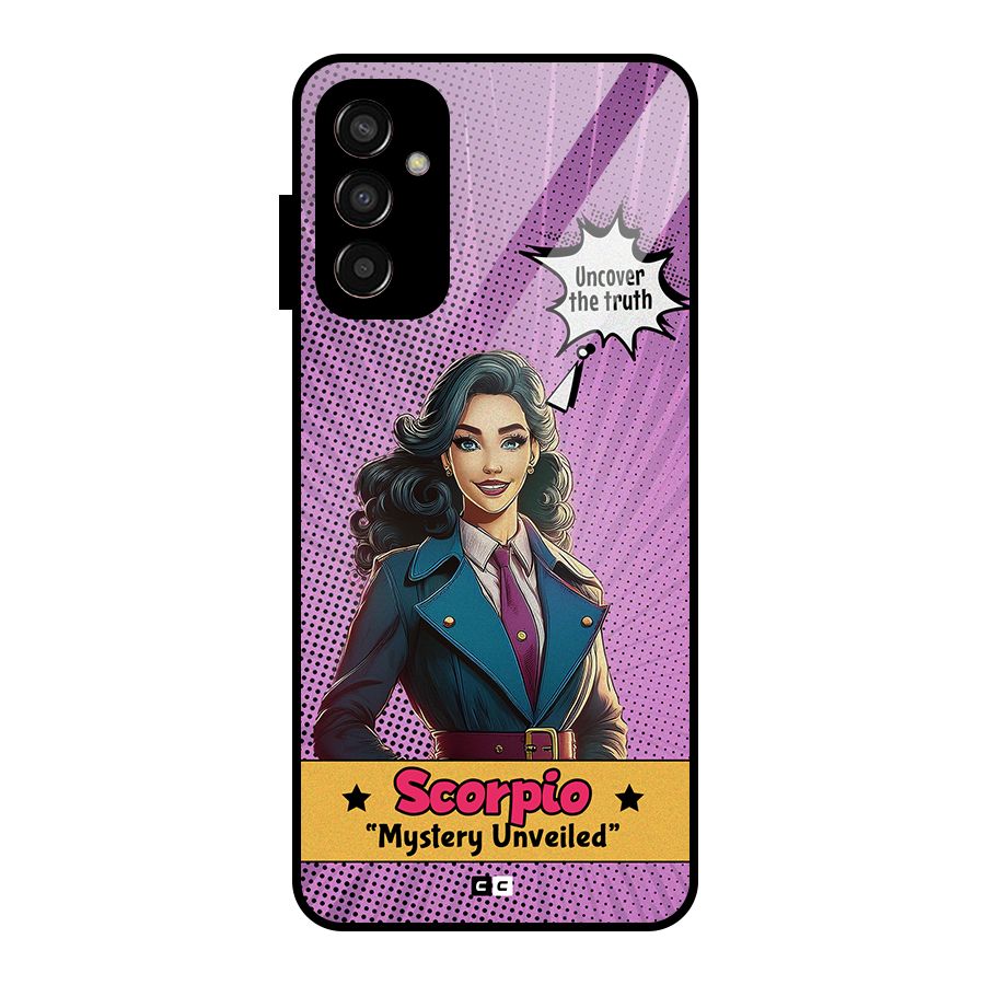 Scorpio Mystery Glass Back Case for Galaxy F13