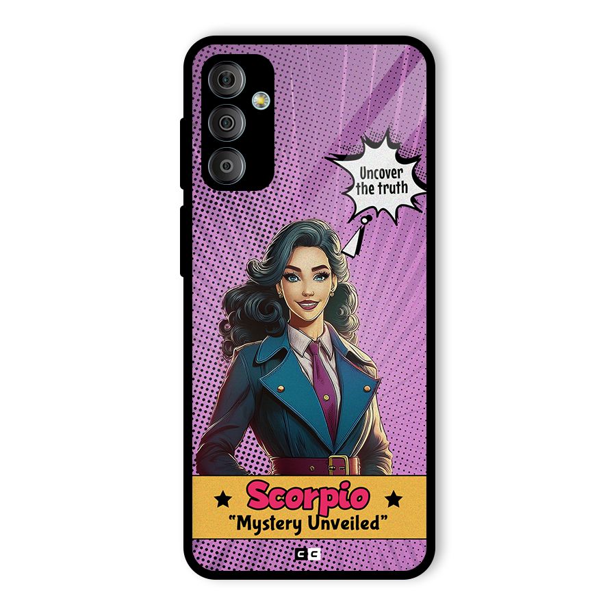 Scorpio Mystery Glass Back Case for Galaxy F23