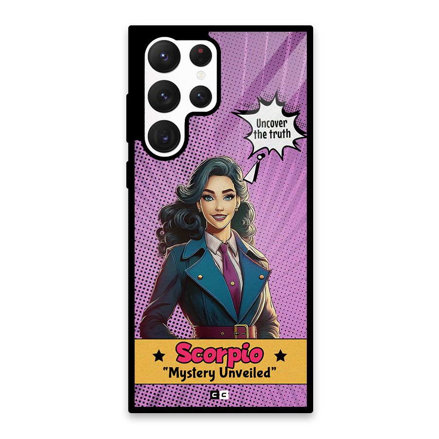 Scorpio Mystery Glass Back Case for Galaxy S22 Ultra 5G