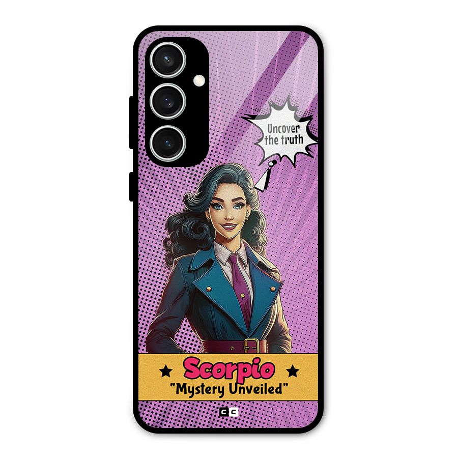 Scorpio Mystery Glass Back Case for Galaxy S23 FE