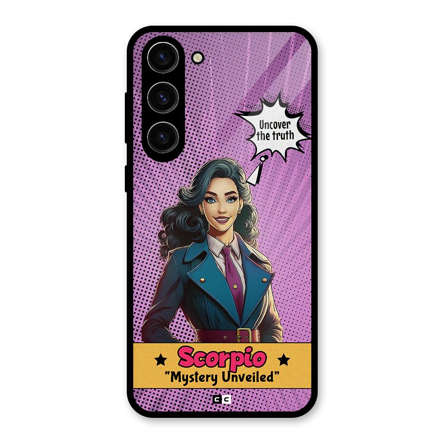 Scorpio Mystery Glass Back Case for Galaxy S23 Plus