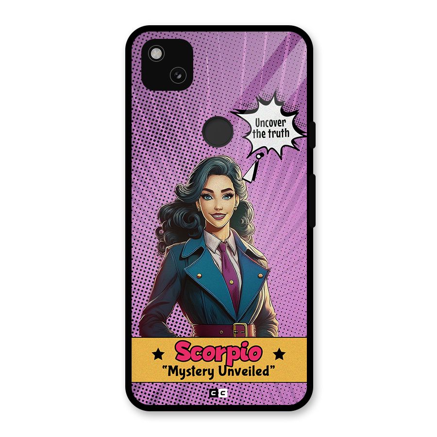 Scorpio Mystery Glass Back Case for Google Pixel 4a