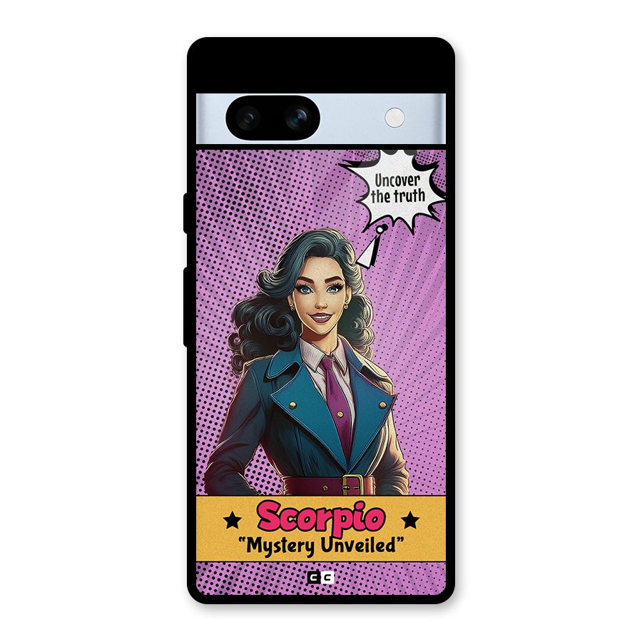 Scorpio Mystery Glass Back Case for Google Pixel 7a