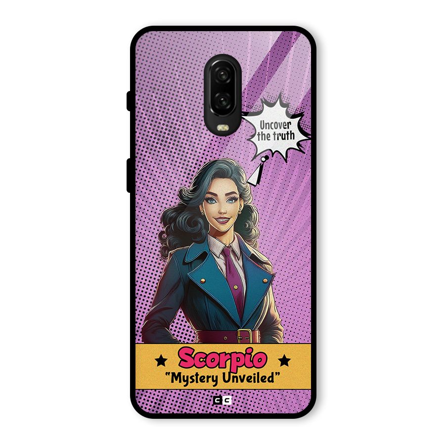 Scorpio Mystery Glass Back Case for OnePlus 6T