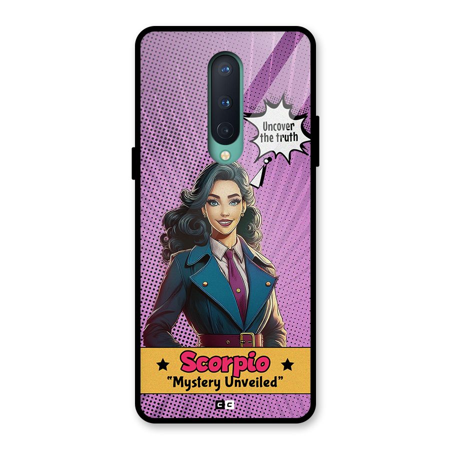 Scorpio Mystery Glass Back Case for OnePlus 8