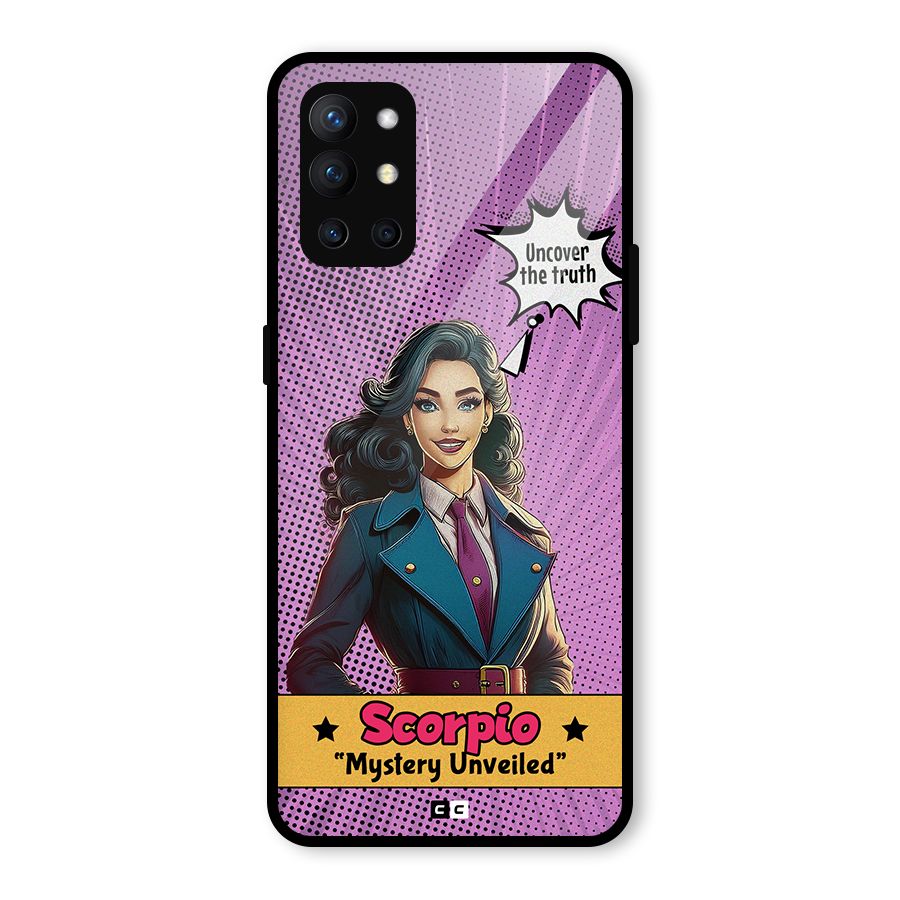 Scorpio Mystery Glass Back Case for OnePlus 9R