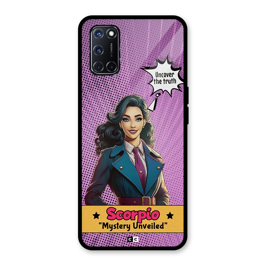 Scorpio Mystery Glass Back Case for Oppo A52