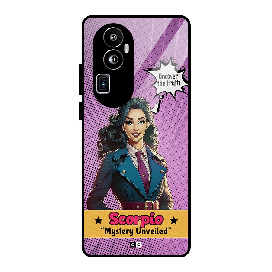 Scorpio Mystery Glass Back Case for Oppo Reno10 Pro Plus