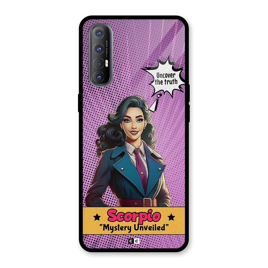 Scorpio Mystery Glass Back Case for Oppo Reno3 Pro
