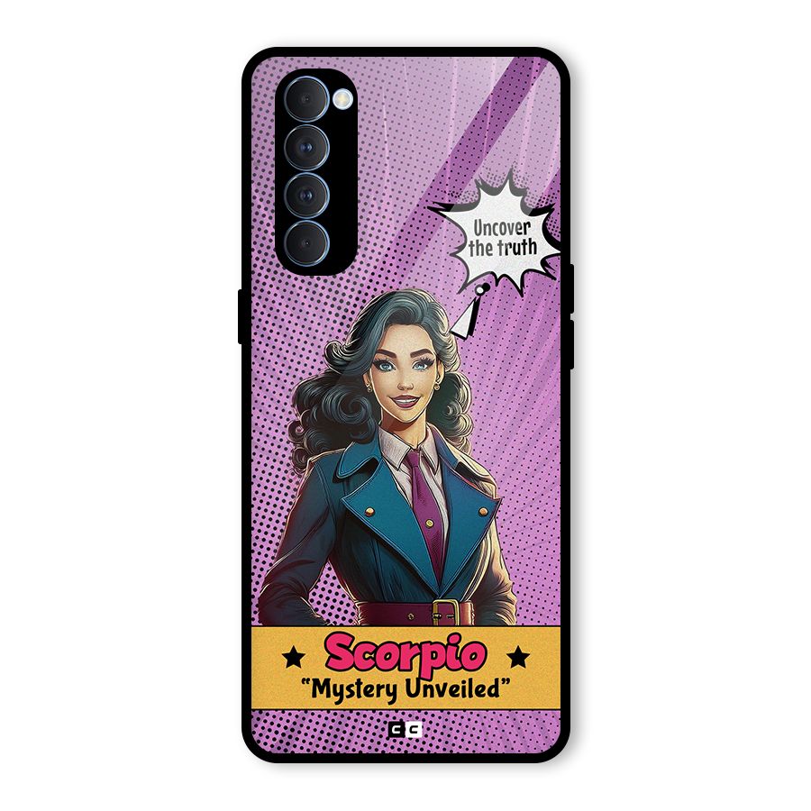 Scorpio Mystery Glass Back Case for Oppo Reno4 Pro