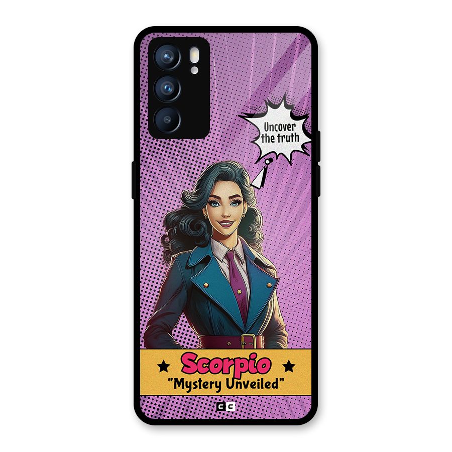 Scorpio Mystery Glass Back Case for Oppo Reno6 5G