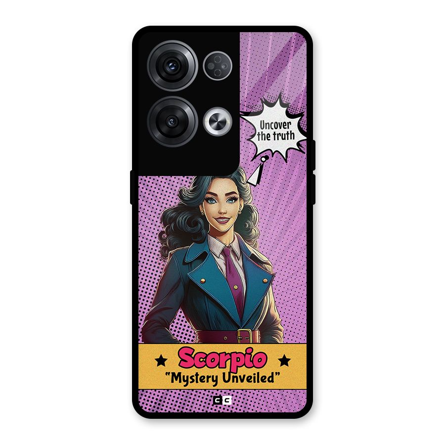Scorpio Mystery Glass Back Case for Oppo Reno8 Pro 5G