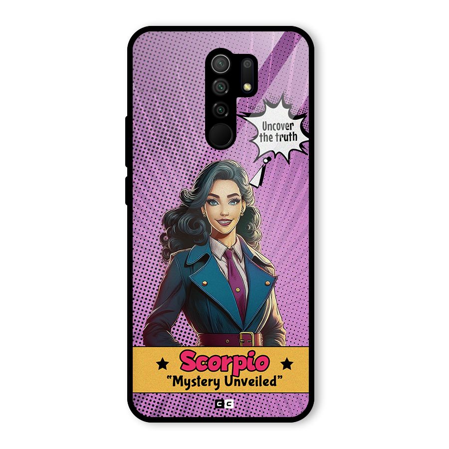 Scorpio Mystery Glass Back Case for Poco M2