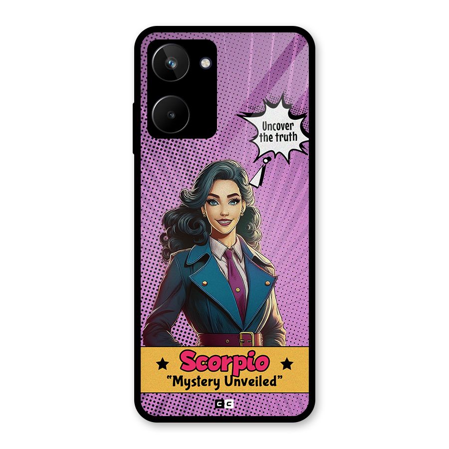 Scorpio Mystery Glass Back Case for Realme 10