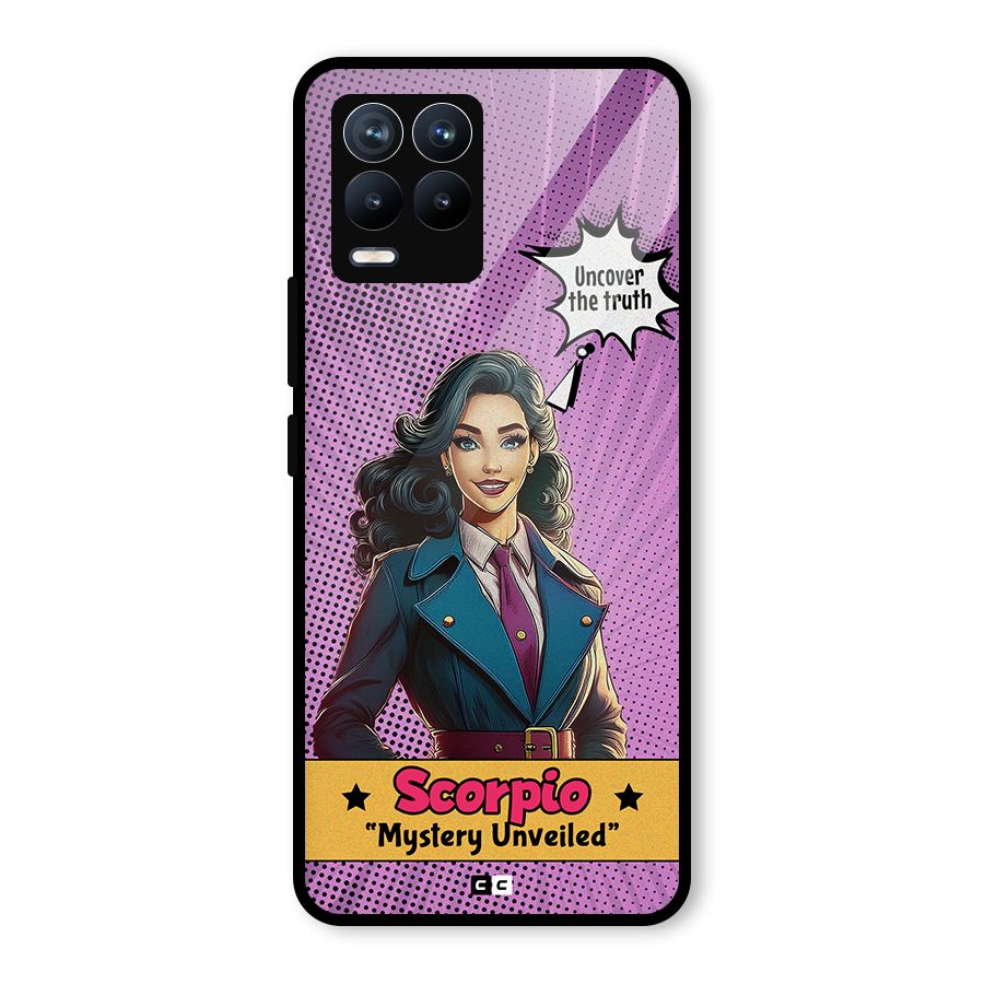 Scorpio Mystery Glass Back Case for Realme 8 Pro
